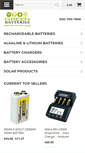 Mobile Screenshot of greenbatteries.com